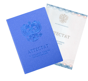 Аттестат и приложение об образовании